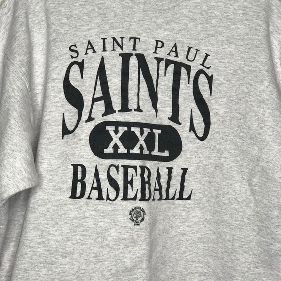 St Paul Saints | Heavy Sweatshirt Sz XL - Picture 2 of 5